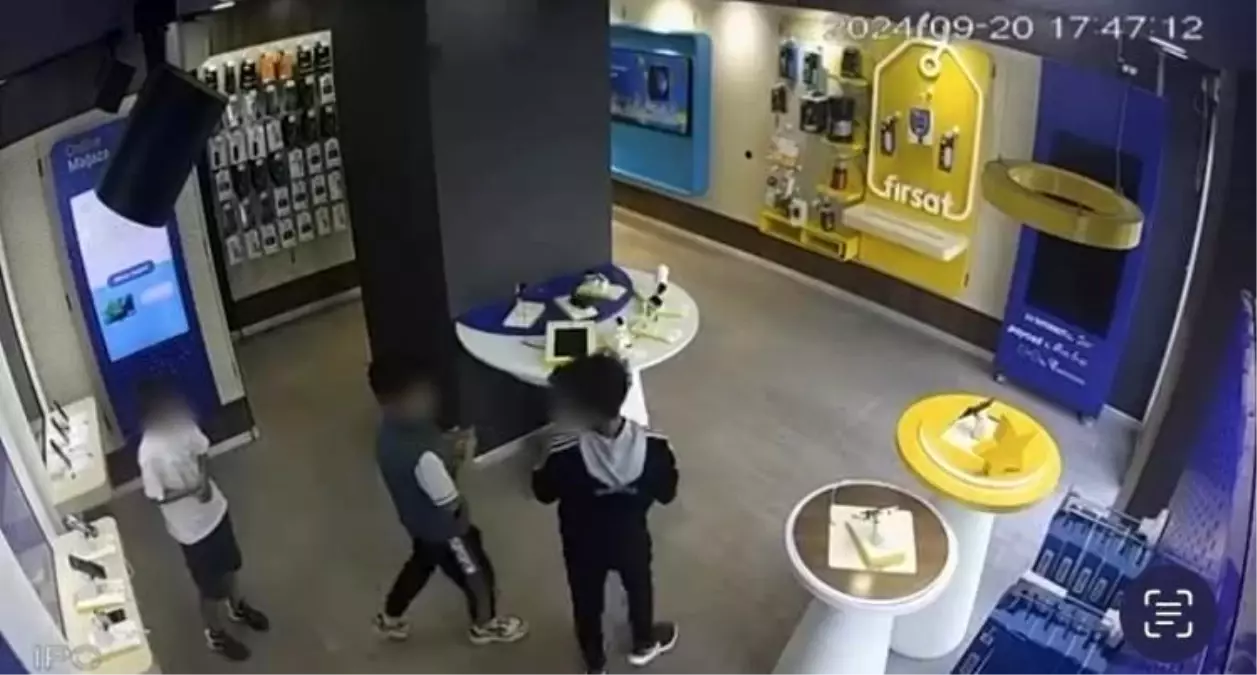 Bursa’da Çocuklardan Telefon Hırsızlığı