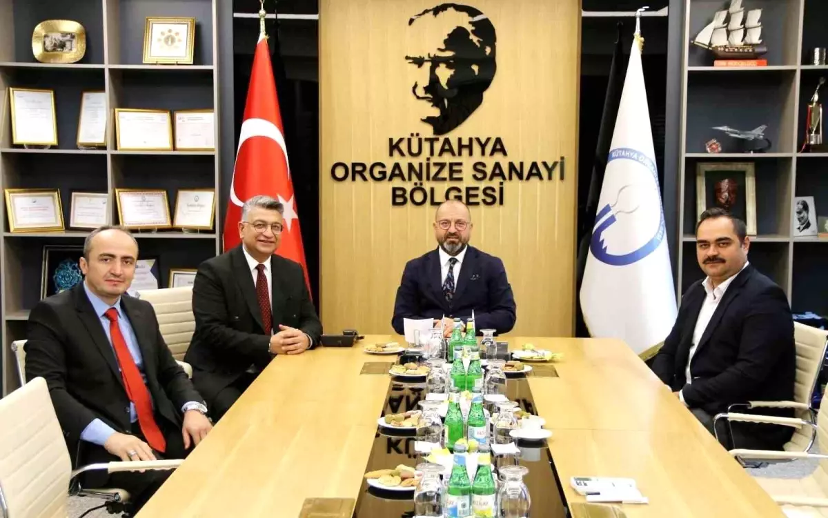 DPÜ Rektörü OSB’yi Ziyaret Etti