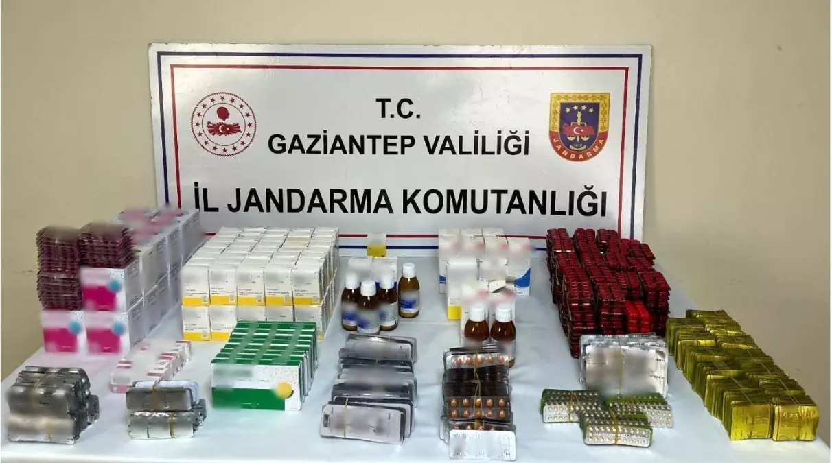 Gaziantep’te Kaçak Antibiyotik ve Cinsel İlaç Ele Geçirildi