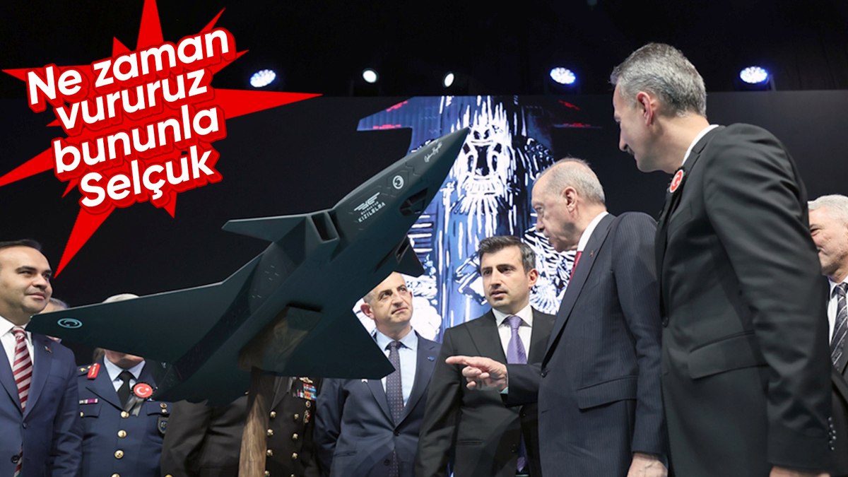 Cumhurbaşkanı Erdoğan’a Kızılelma maketi hediye edildi