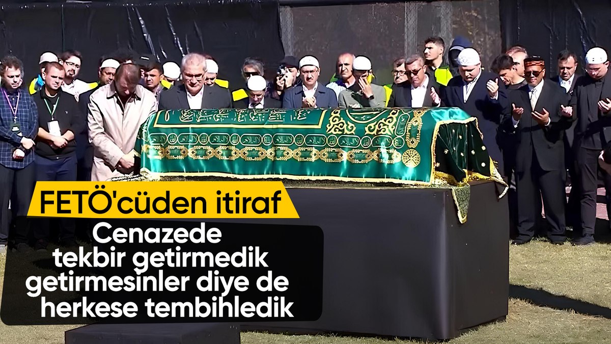 FETÖ’cü Ahmet Kurucan’dan itiraf: Cenazede tekbir getirmesinler diye herkesi tembihledik