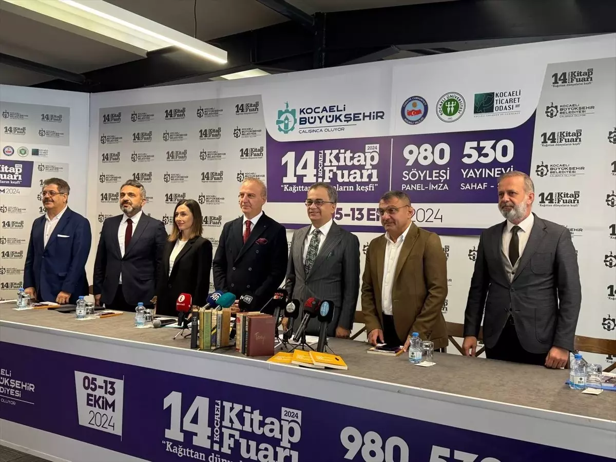 Kocaeli Kitap Fuarı 5 Ekim’de Başlıyor