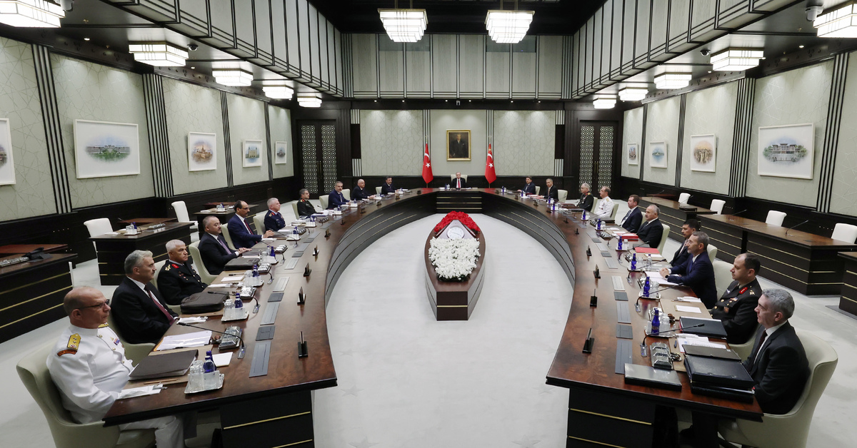 Milli Güvenlik Kurulu toplandı