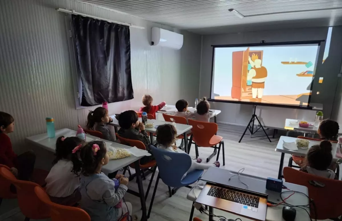 Samandağ’da Çocuk Gelişim Alanı Açıldı