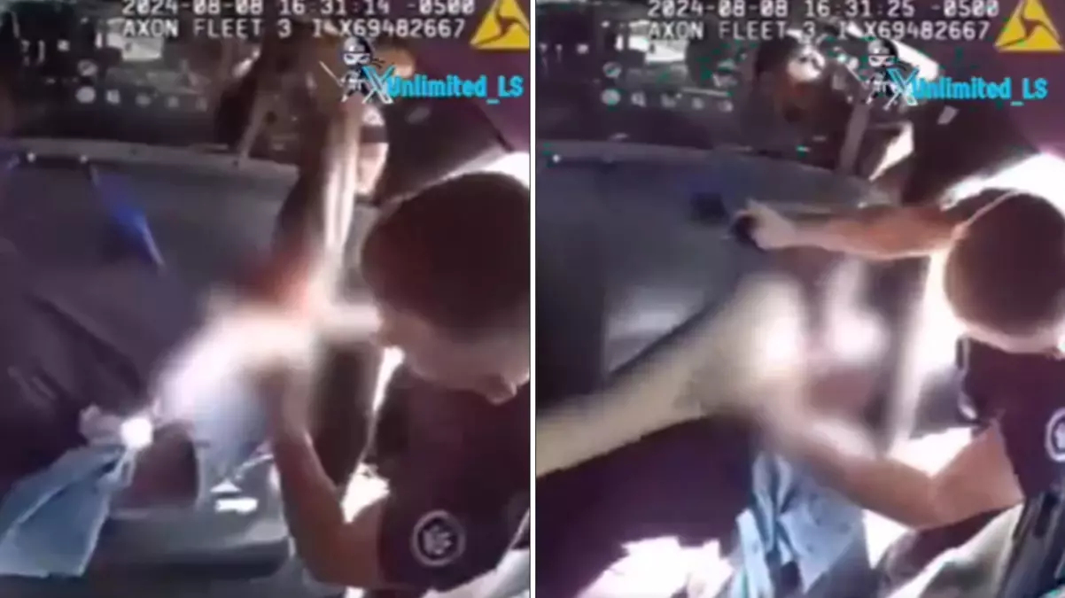 ABD’de polis skandalı! Elleri kelepçeli adama işkence yaptı