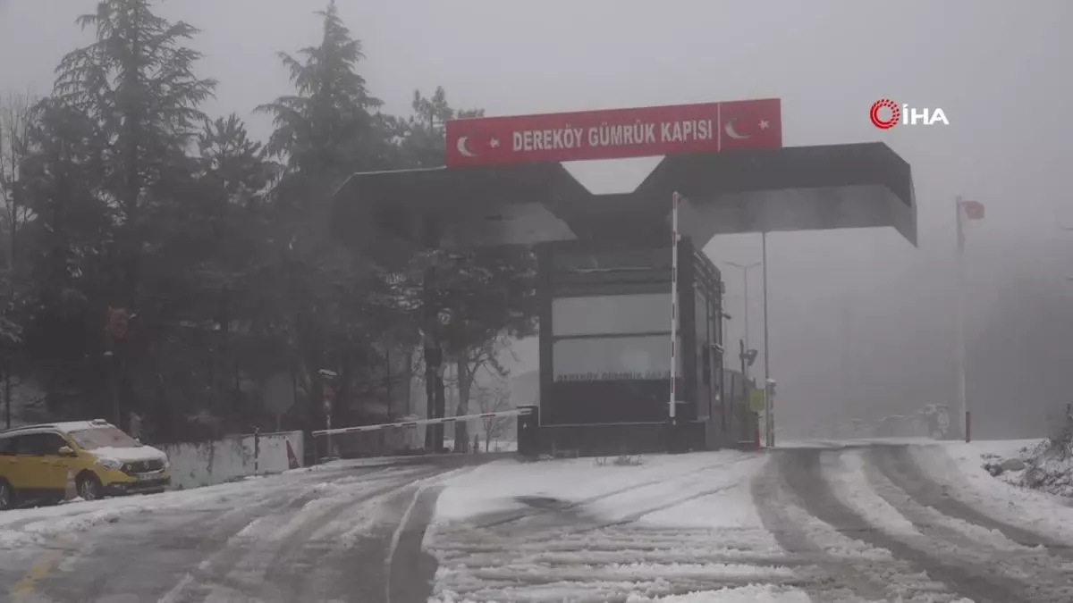Kırklareli’nde Kar Yağışı Etkili
