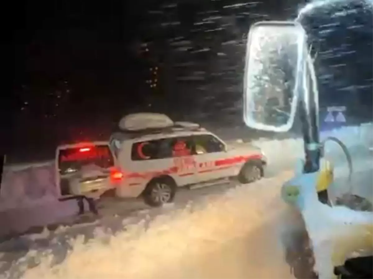 Muş’ta Kar Mağdurlarına Kurtarma Operasyonu