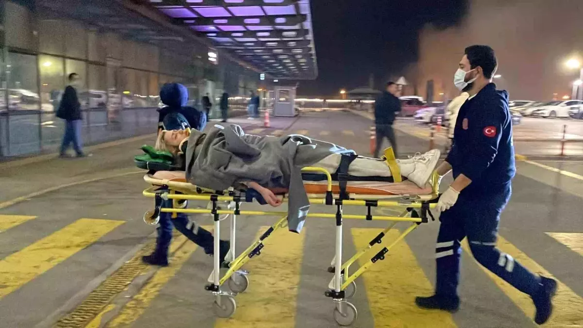 Eskişehir’de Genç Kadın Yokuştan Düşüp Yaralandı