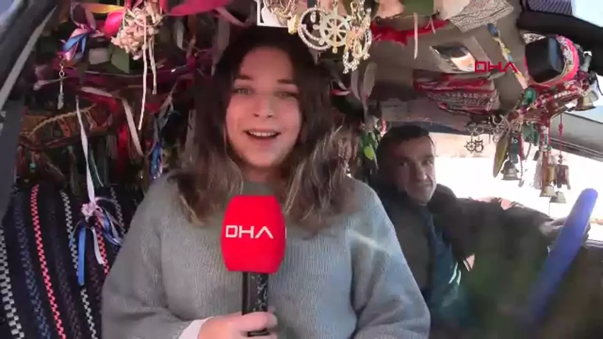 Yayla Güzellikleriyle Süslenen Otomobil İlgi Odağı Oldu