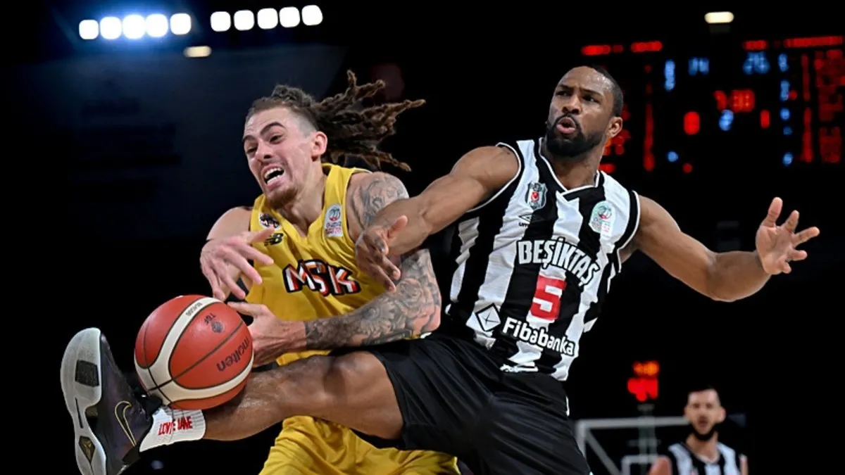 ING Erkekler Türkiye Kupası Dörtlü Final: Beşiktaş Fibabanka finale yükseldi!