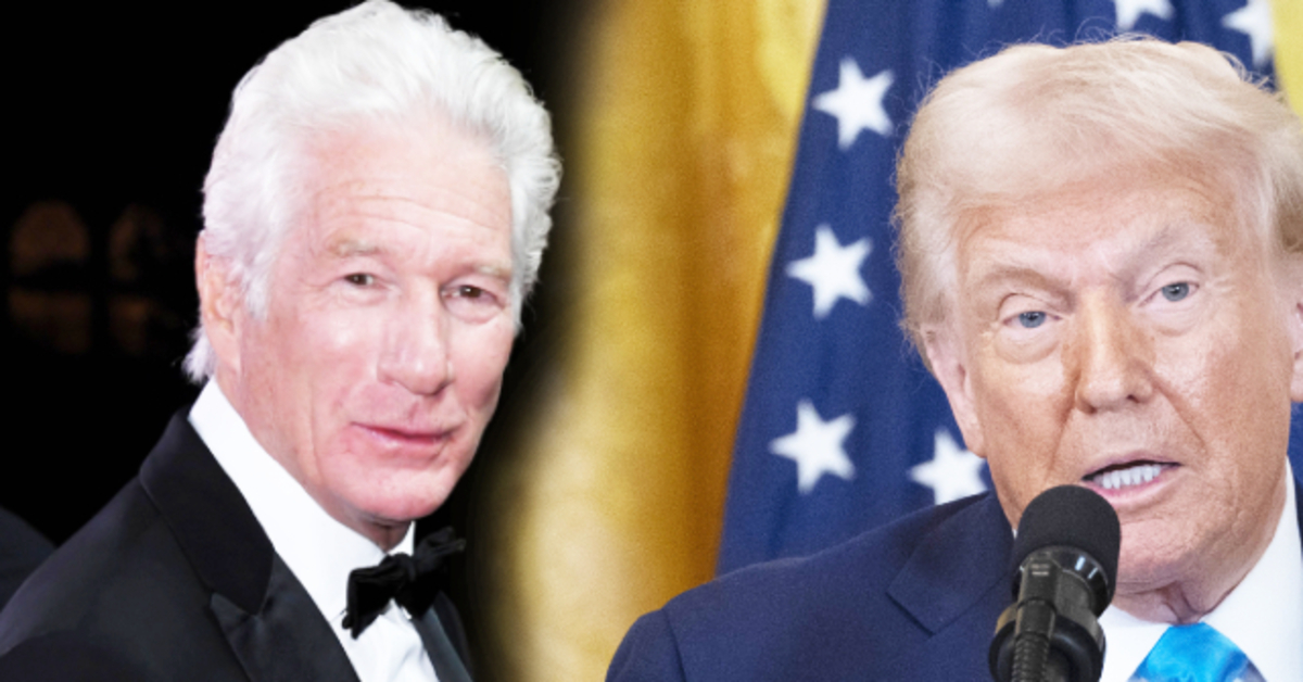 Ünlü aktör Richard Gere, dünyanın Trumptan dolayı tehlikede olduğunu söyledi