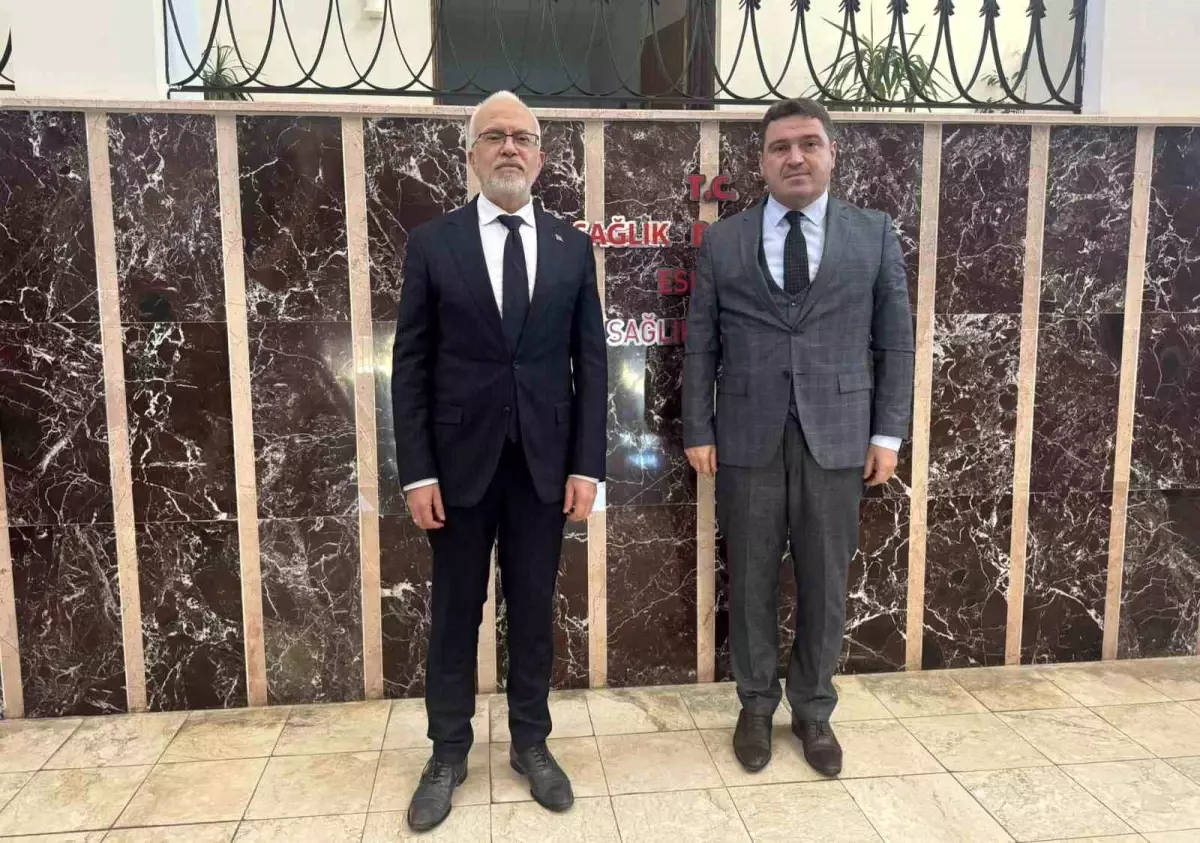 Başsavcı Karakülah’dan Sağlık Müdürü’ne Ziyaret