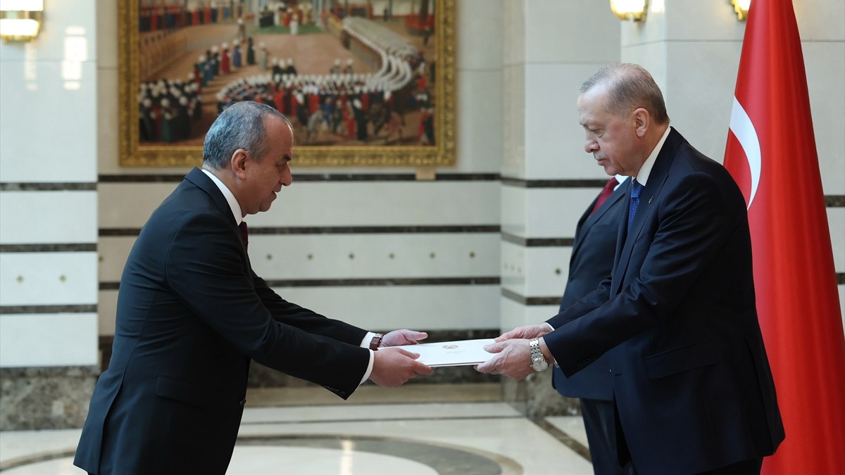 Cumhurbaşkanı Erdoğan, büyükelçilerin güven mektubunu kabul etti