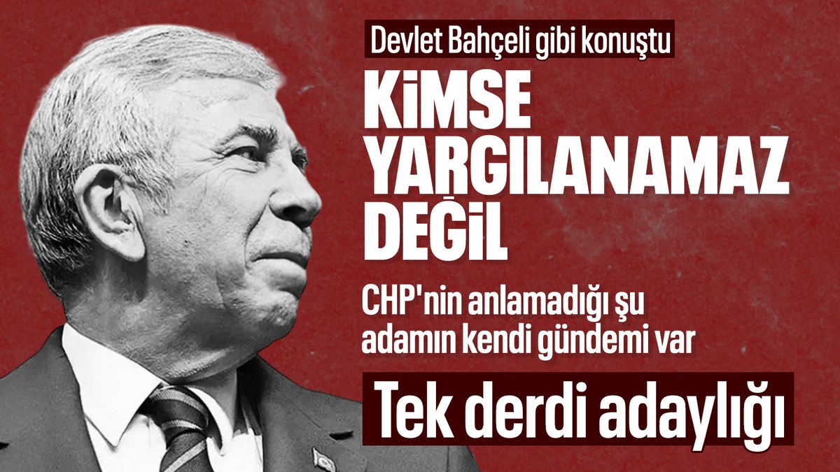 Mansur Yavaş’tan İmamoğlu’nun gözaltına alınmasına: Kimse yargılanmaz değil