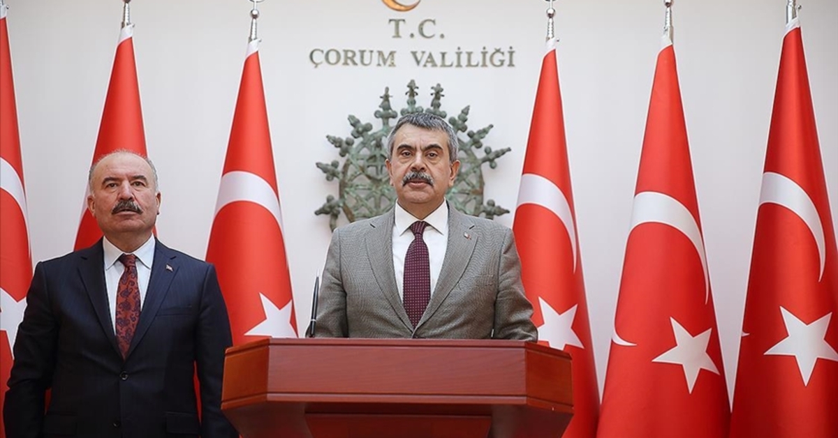 Bakan Tekin: Şu an Türkiye genelinde derslik başına düşen öğrenci sayısı 20’li rakamlarda