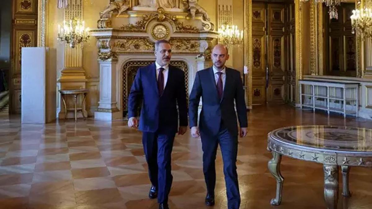 Dışişleri Bakanı Hakan Fidan Fransız mevkidaşı Barrot ile görüştü
