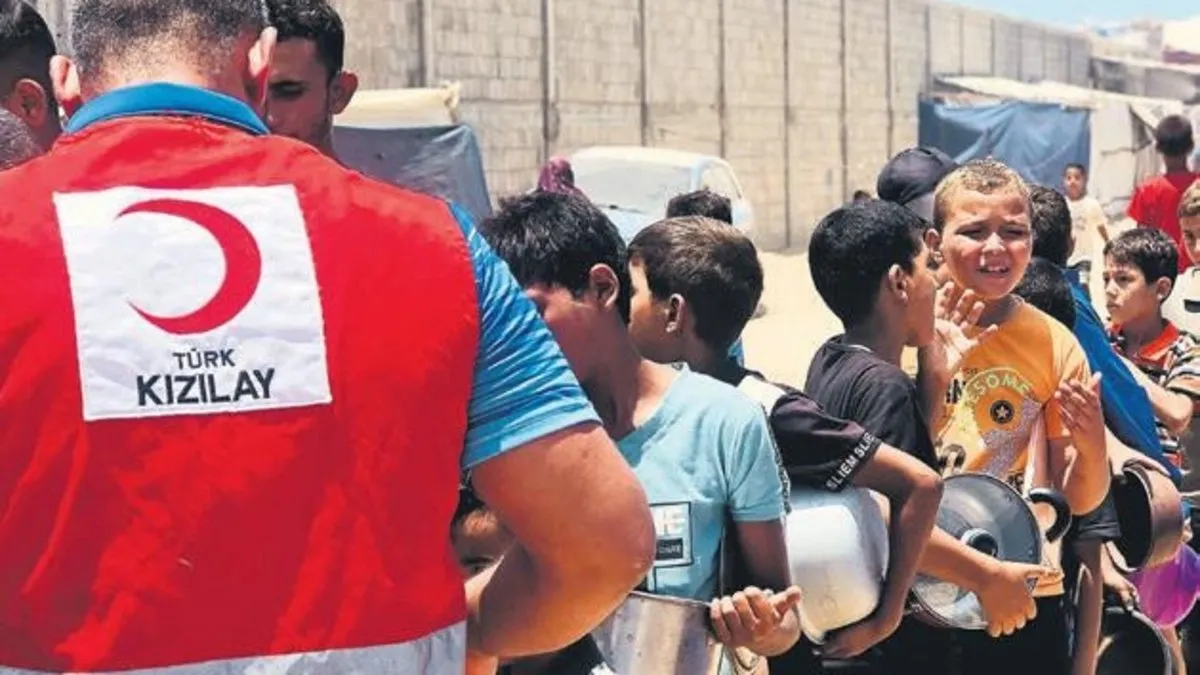 Türk Kızılay Refah’ta bekliyor