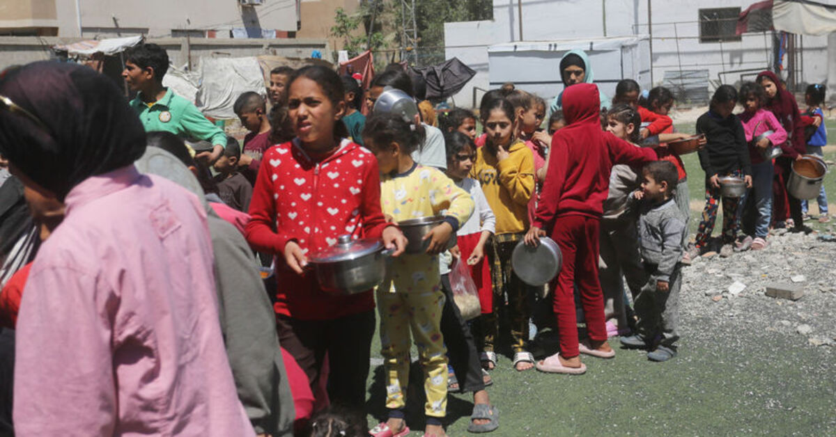 UNICEF: Gazze’de yetersiz beslenen çocuklar risk altında